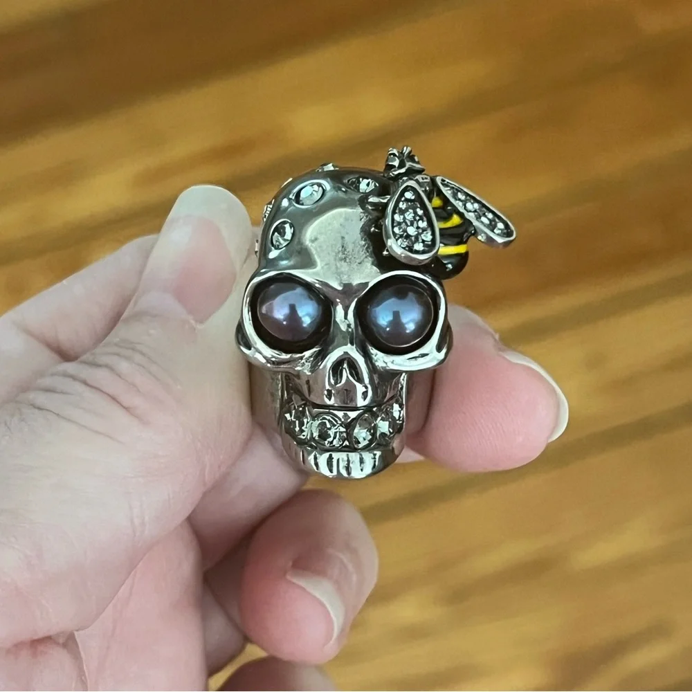 Alexander McQueen Skull Ring - Picture 2 of 16